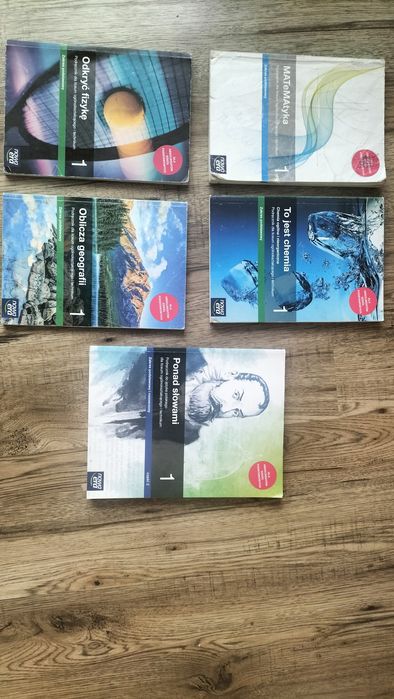 Książki klasa 1 technikum pierwszego stopnia