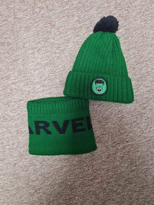 зимовий набір  шапка та студ на хлопчика 6-8 років