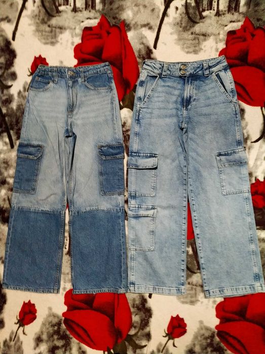 Широкі,модні,фірмові джинси,палаццо для дівчинки 11-12 р-H&M