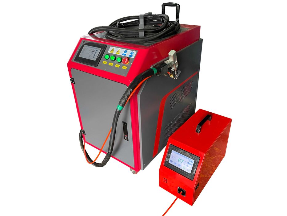 Spawarka laserowa FIBER laser 1500W fibrowa + podajnik PL czyszczenie