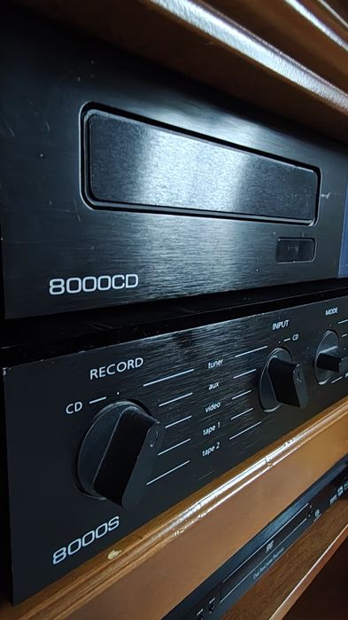 Audiolab 8000S + Audiolab 8000CD + pilot. Wersja UK.