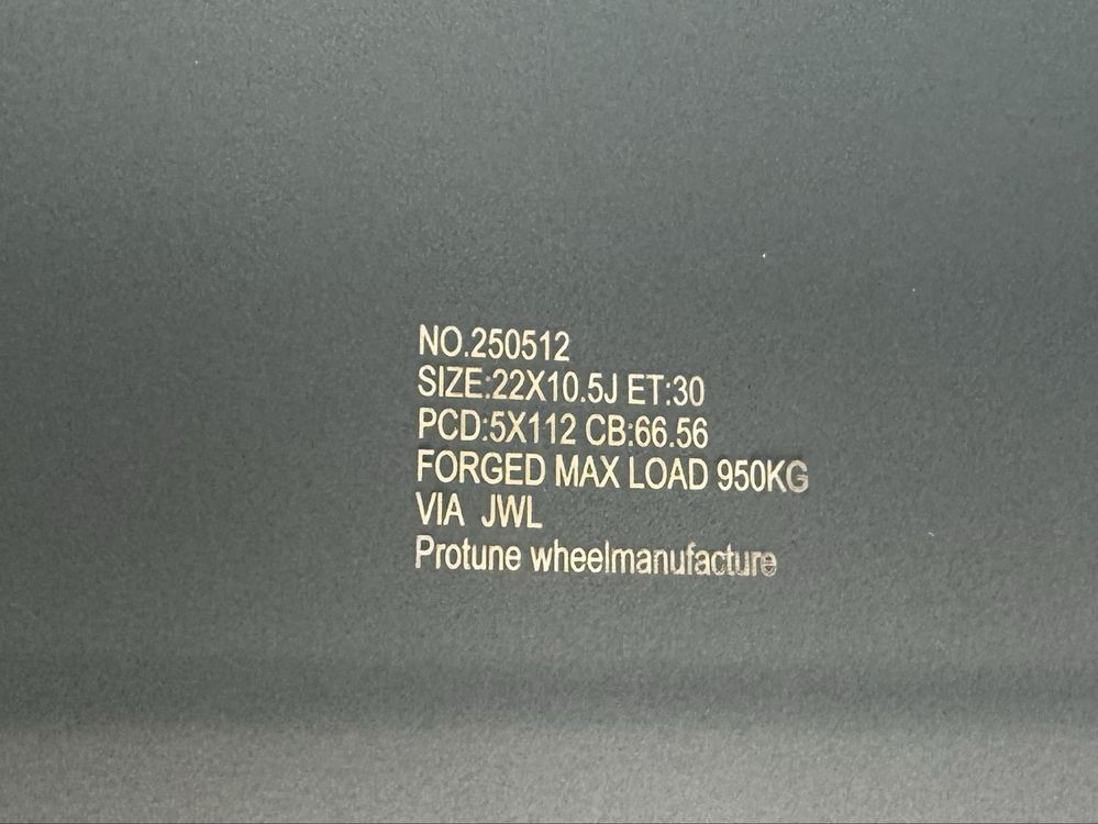 Диски кованые R22 колеса 5x112 BMW G05 G06 G07 X5 X6 X7 БМВ Ковка