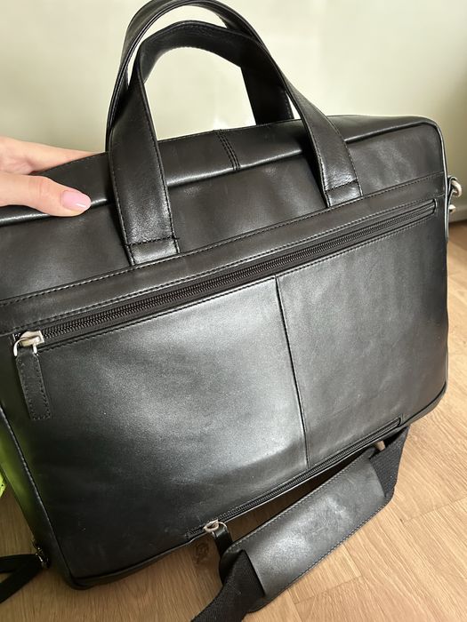 Шкіряний портфель чоловічий ECCO