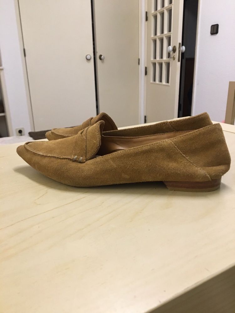 Mocassins Zara Camel 36