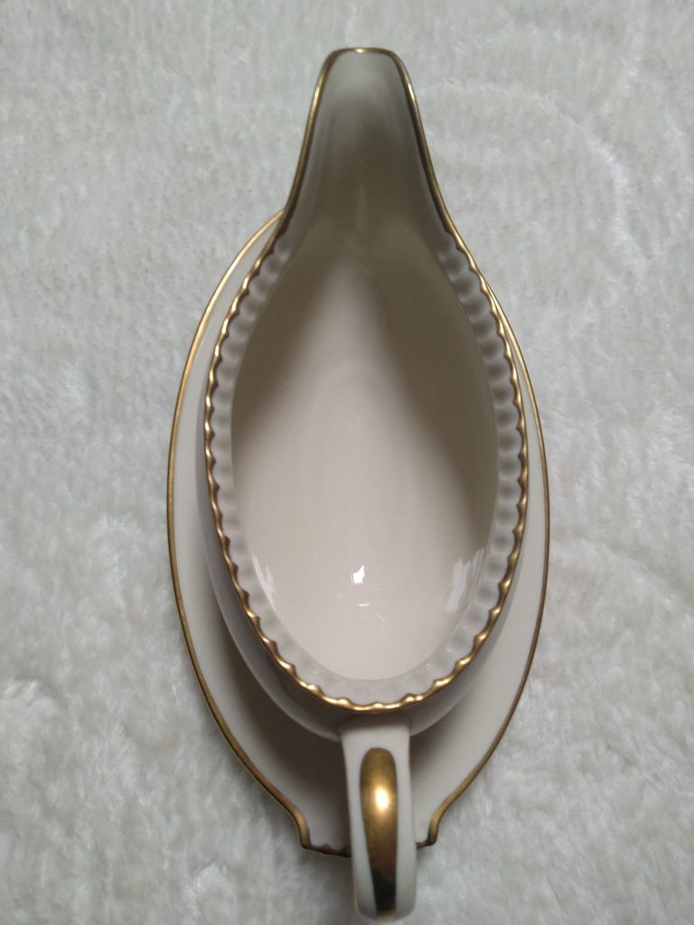 Porcelana Sorau gold Żary sosjerka piękna