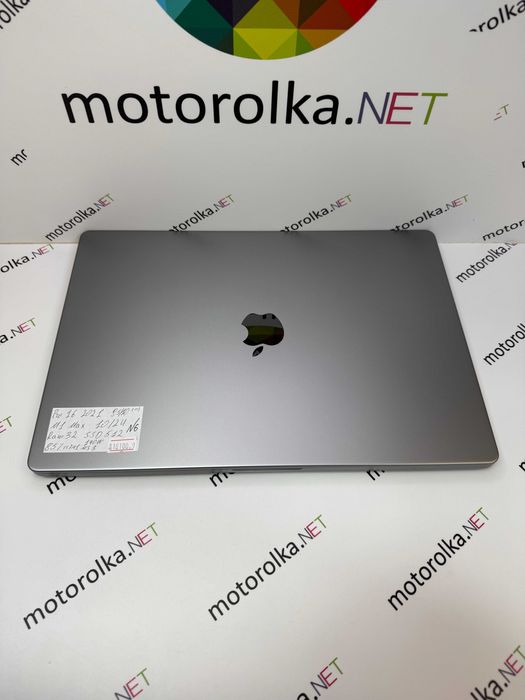 MacBook Pro 16 M1 Max 10CPU/24GPU 32RAM 512 SSD Space Gray 241 цикл №6