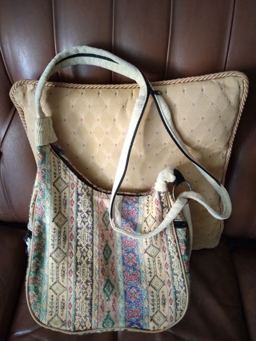 Bolsa de tecido de senhora