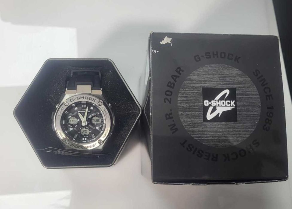 Zegarek męski CASIO G-SHOCK GST-W110-1AER G-Steel Gwarancja