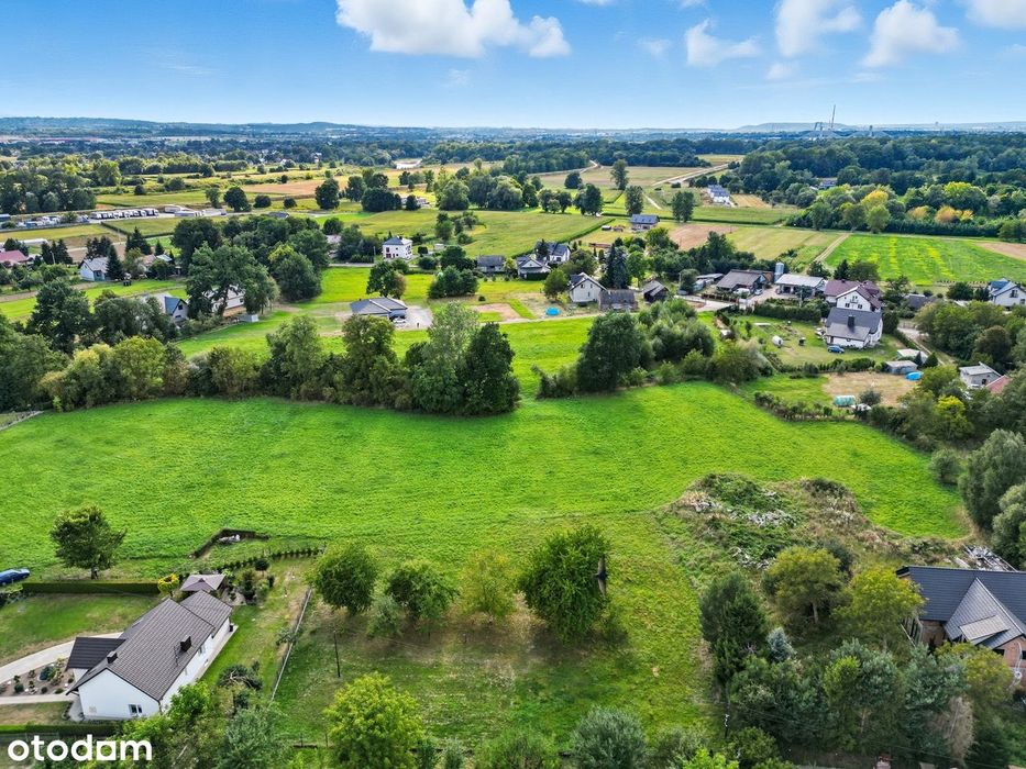 BEZ PROWIZJI, Działka budowlana 1198 m² z WZ, ul. Rumiankowa – Kraków