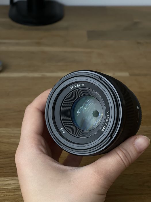 obiektyw sony 50mm 1.8, jak nowy