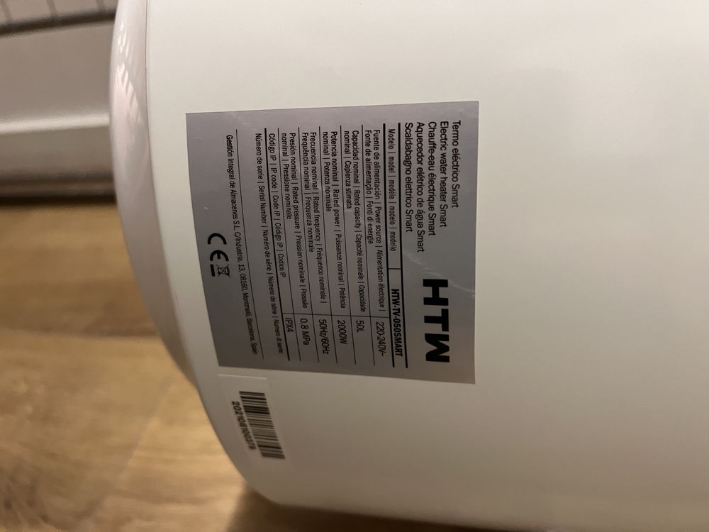 Caldeira htw avariada