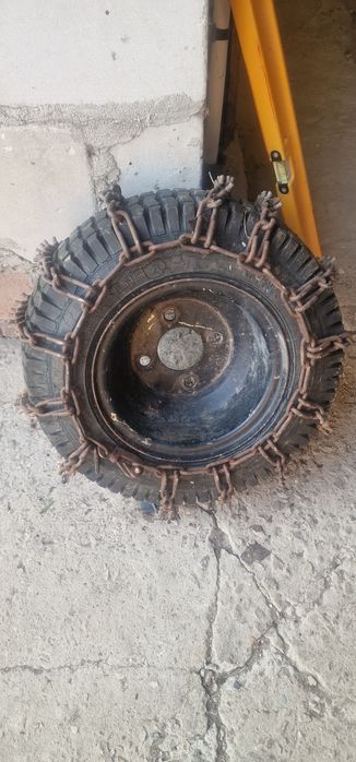 Łańcuchy do traktorka, odsniezarki