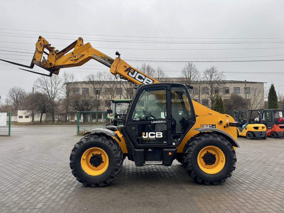 Телескопічний навантажувач JCB 531-70 AGRI 2015р