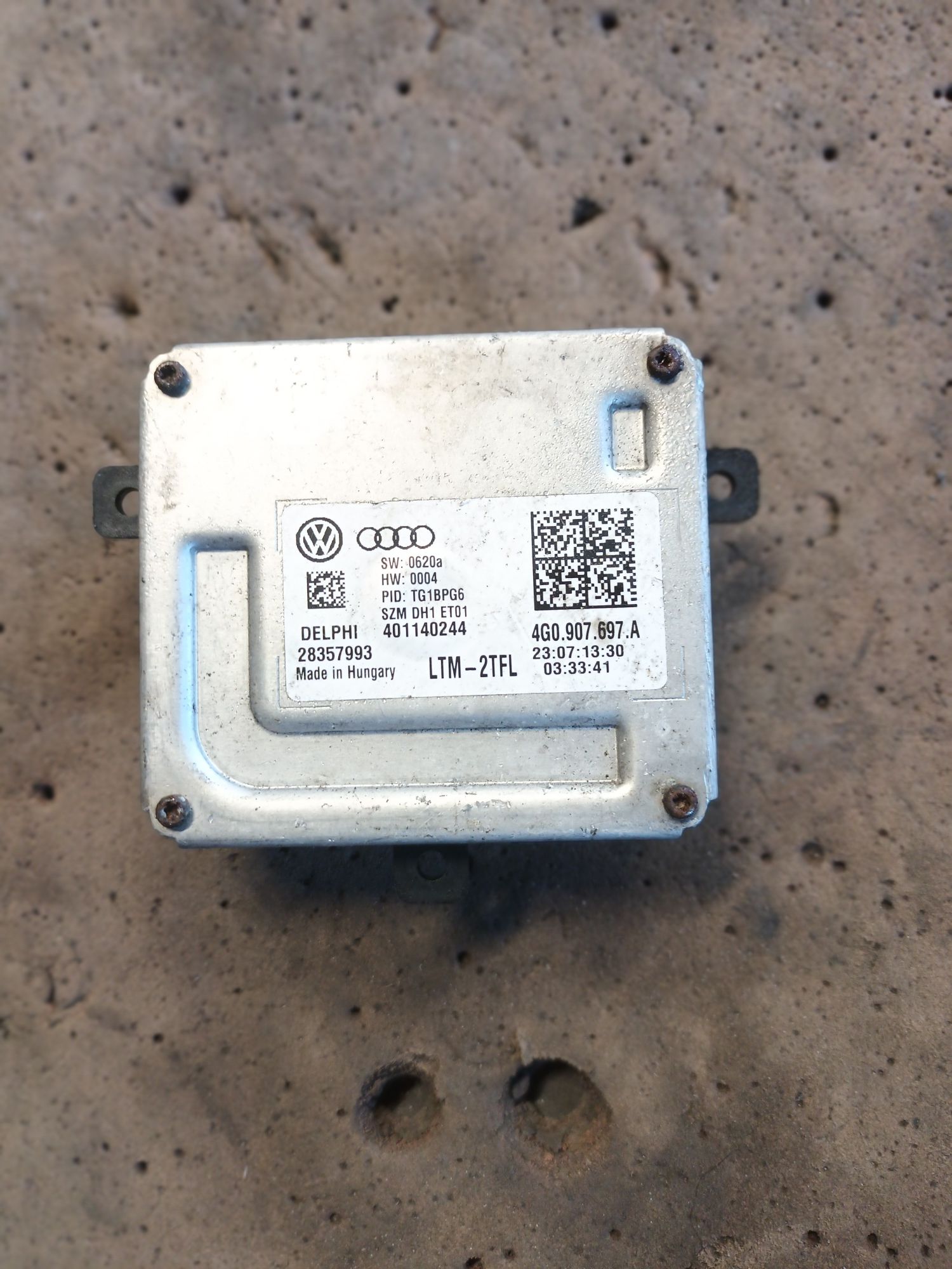 Moduł przetwornica Sterownik lampy Volkswagen Audi 4G0.907.697A
