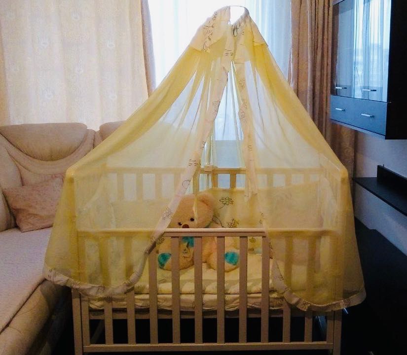 Ліжечко кроватка Соня ЛД12 Верес