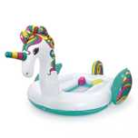 Unicornio Insuflável Ilha Gigante Bestway® 5,90 m x 4,04 m