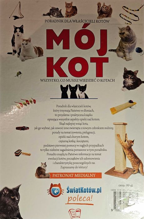 Książka Mój Kot poradnik dla właścicieli kotów