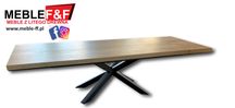 Nowoczesny stół loft rozkładany 200x90 + 2 x 40cm każdy wymiar