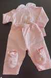 Conjunto com sapatinhos