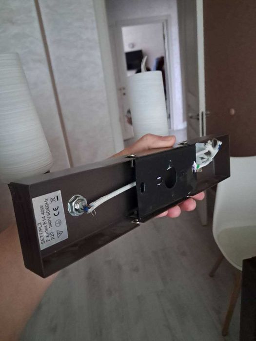 Бра з дзеркалом на лед лампах