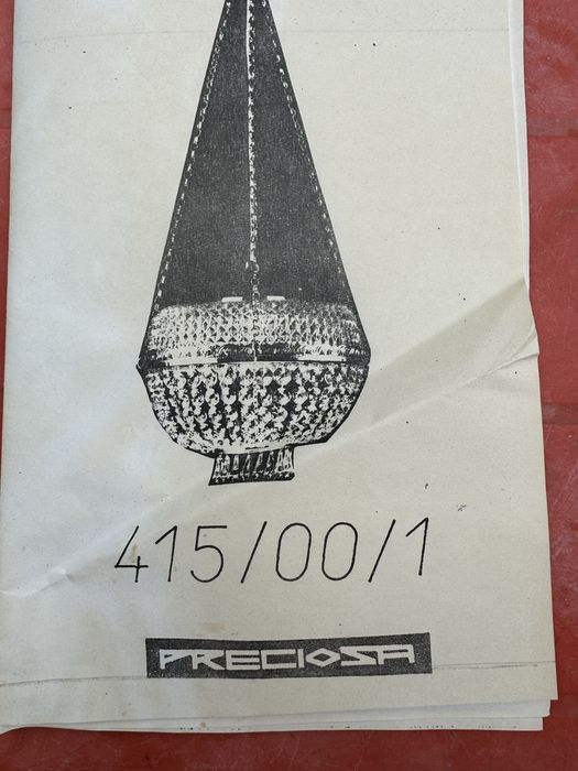 Продам кришталеву стельову люстру виробництво Чехословакія