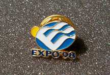 Pins da maior exposição de Portugal -EXPO´98