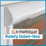 Osłony na okno rolety dzień noc kolorowe na wymiar materiałowe