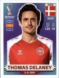 panini thomas delaney qatar 2022 cromo - portes gratis