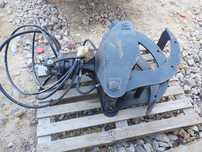 Chwytak do drewna gałęzi obrotowy hydrauliczny leśny rotator
