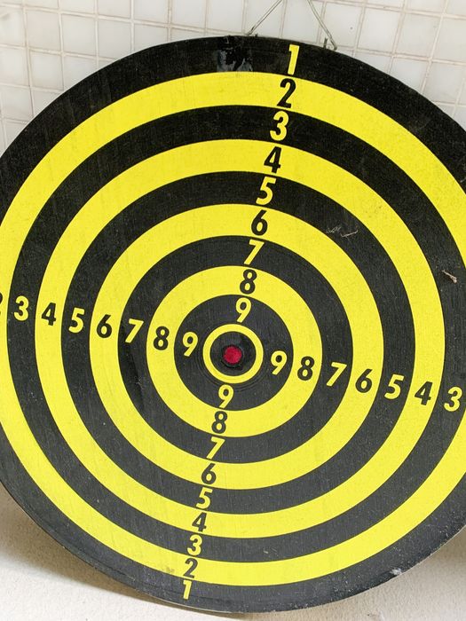 Alvo de dardos jogo
