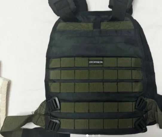 Colete de lastro peso crossfit treino funcional peso