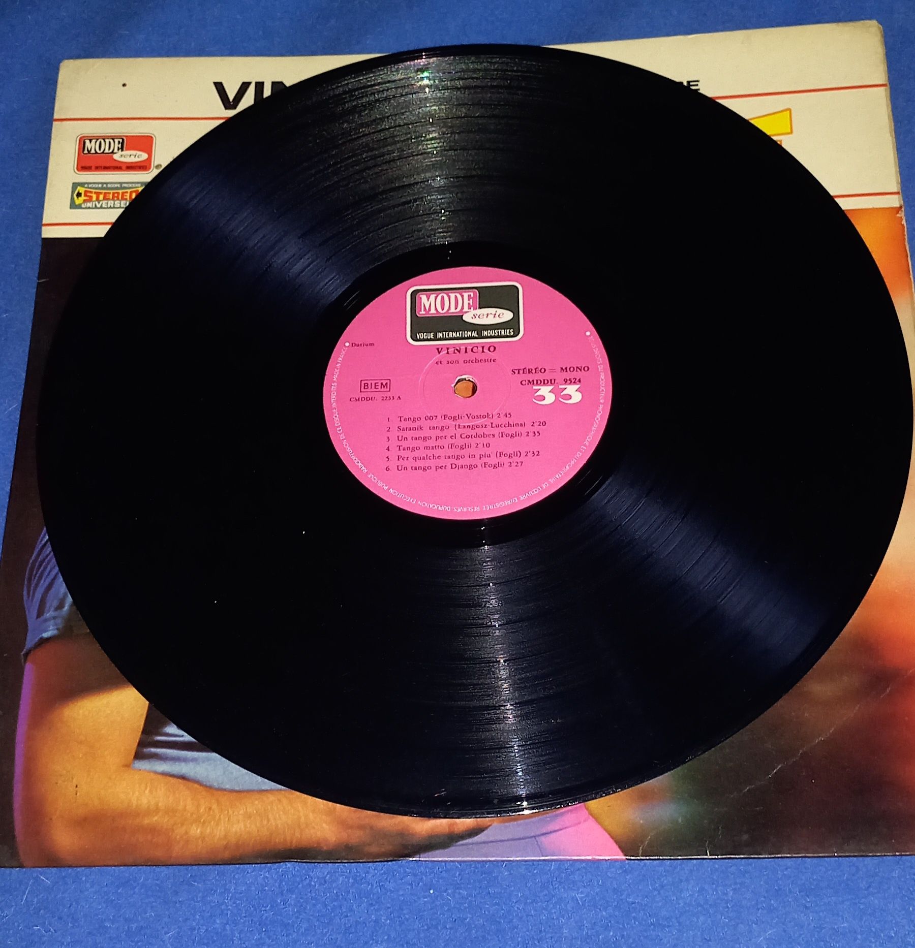 Vinil LP, Tangos " Vinicio e sua orquestra"