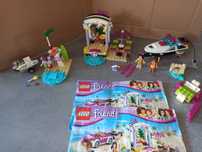 Lego friends 41306 skuter plażowy Mii 41316 transport motorówki