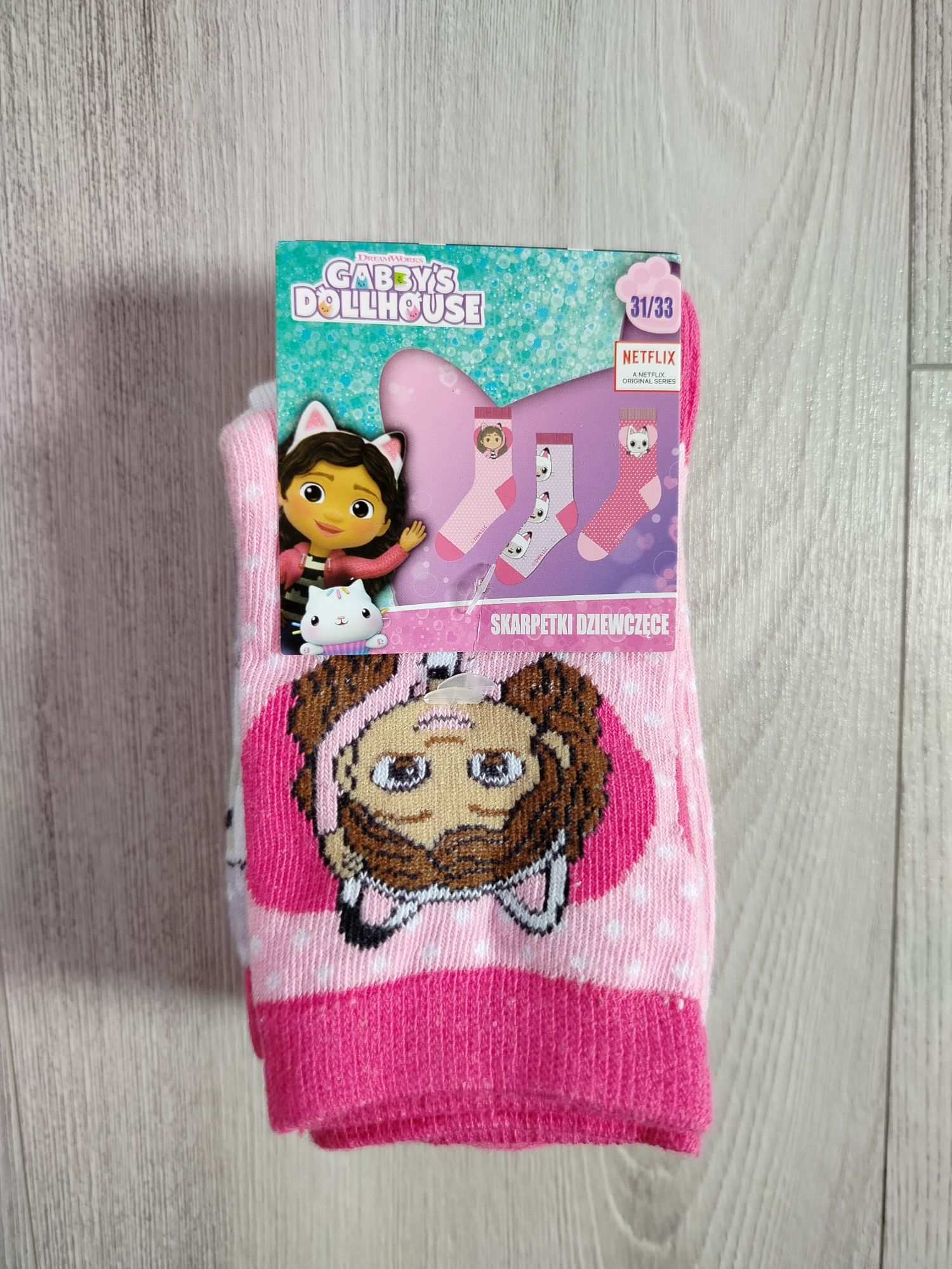3pak skarpetek Gabby's Dollhouse