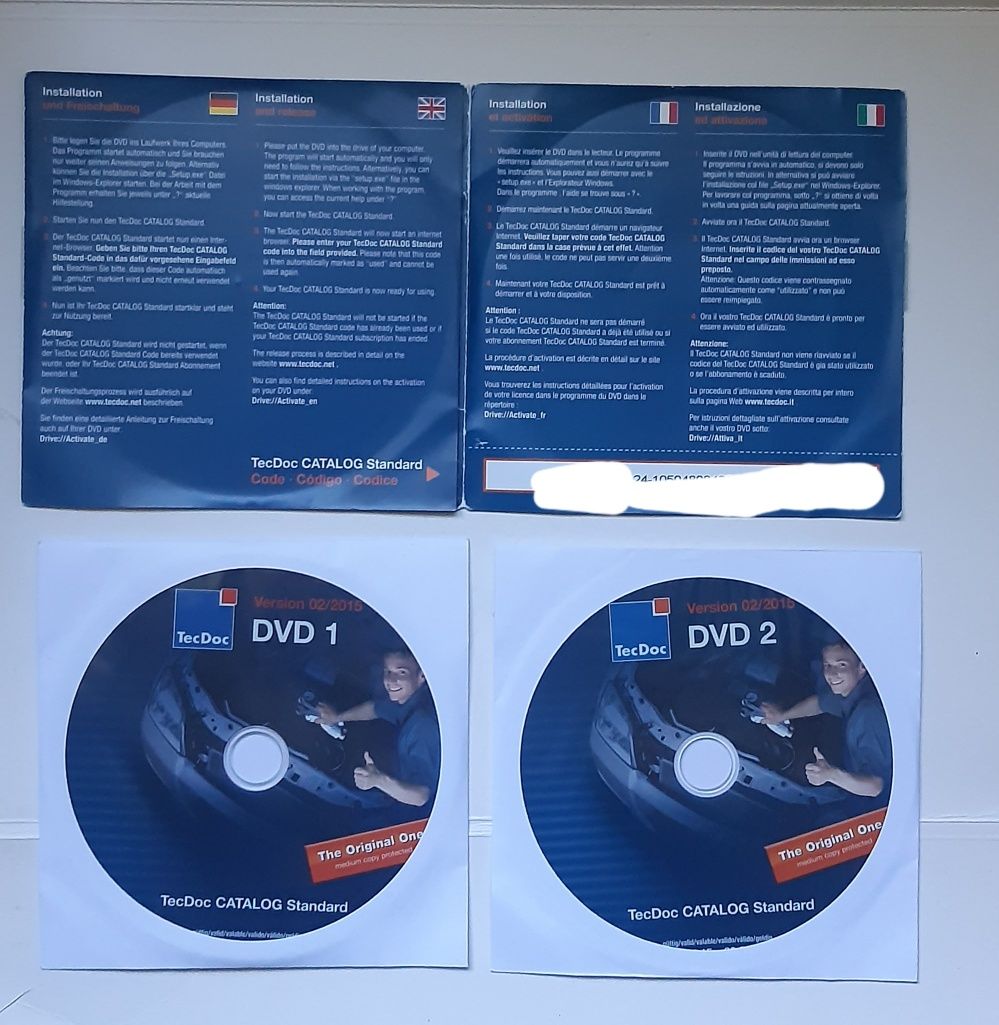 Оригинальный TecDoc CATALOG Standard 02/2015