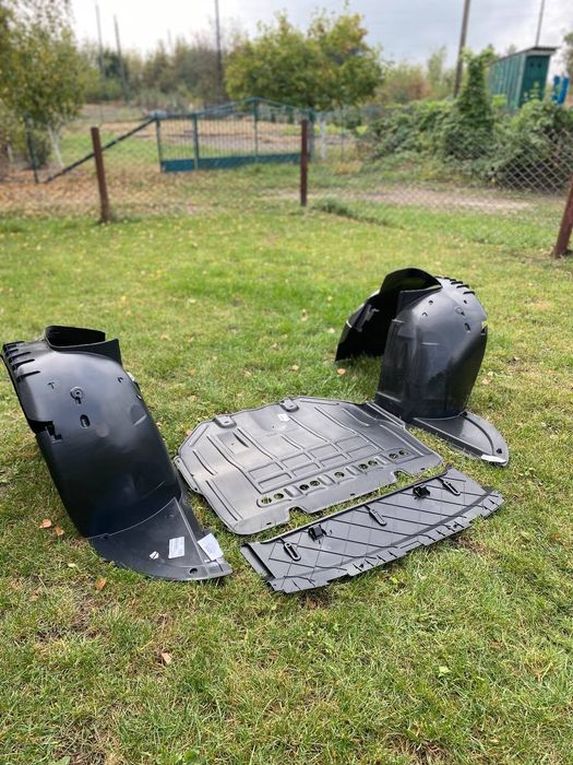 Захист двигуна бампера підкрилкі локера комплект пежо Peugeot 307 308