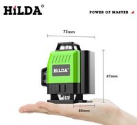 4D Hilda  Mini 16л азерний уровень рівень нивелир Зел Луч Новинка