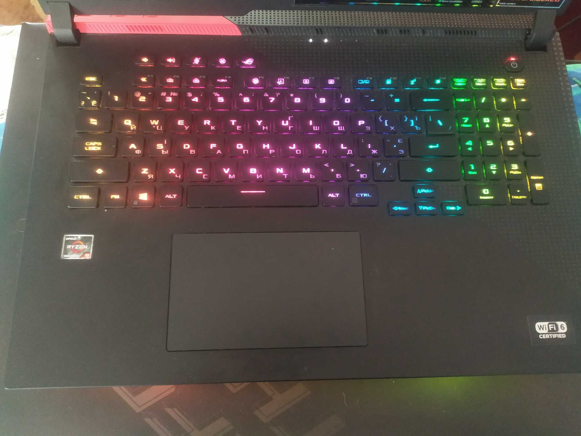 Asus ROG Strix G17 G713QR/R9 5900HX/RTX 3070 8GB/RAM 32/2Tb/144hz