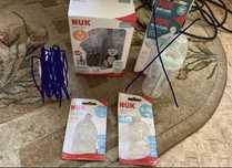 Новые бутылочки Nuk 0-6 Avent соски 6-18