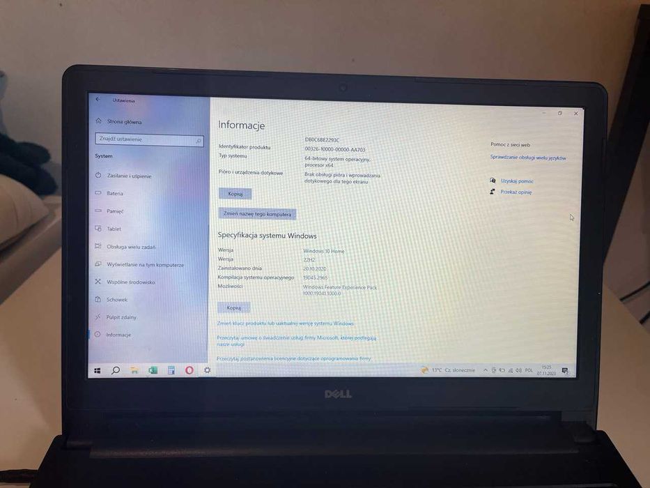 Laptop DELL używany