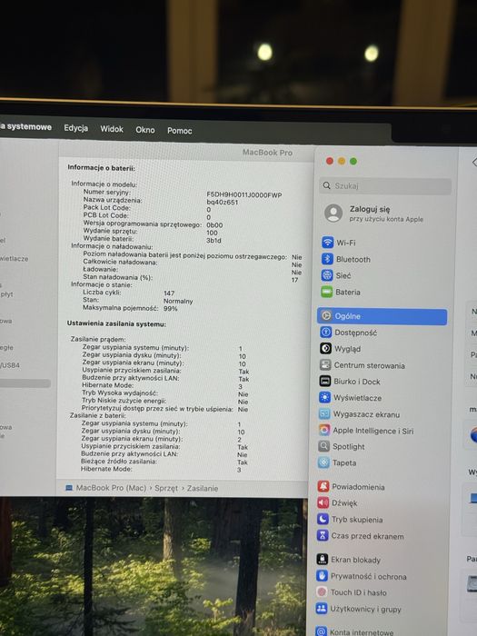 MacBook Pro 16” M4 Max – 48 GB RAM, 1 TB SSD – świetny stan, gwarancja