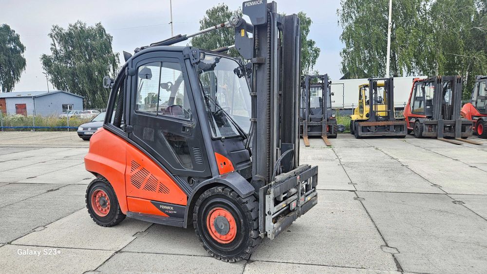 Wózek widłowy Linde H50D-02/600, 2017r 6250mth!! Kabina