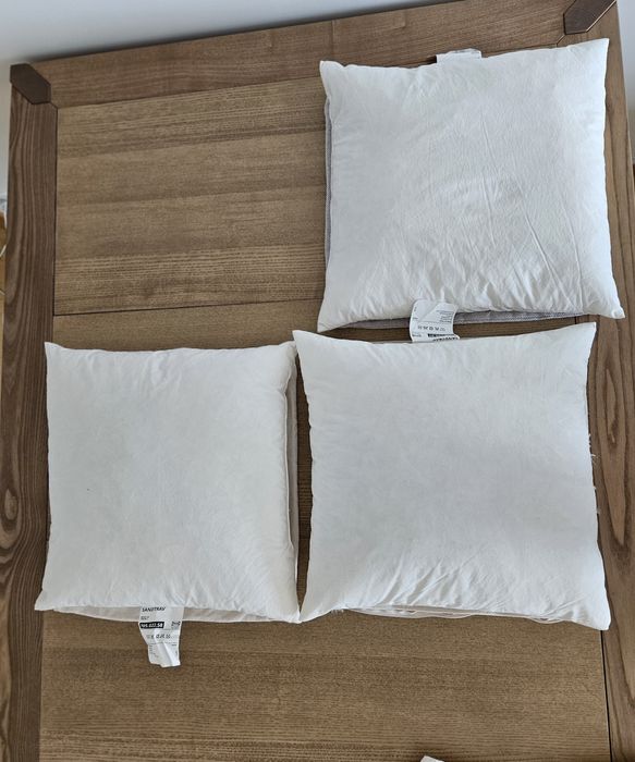 Almofadas de penas Sandtrav IKEA 45x45cm