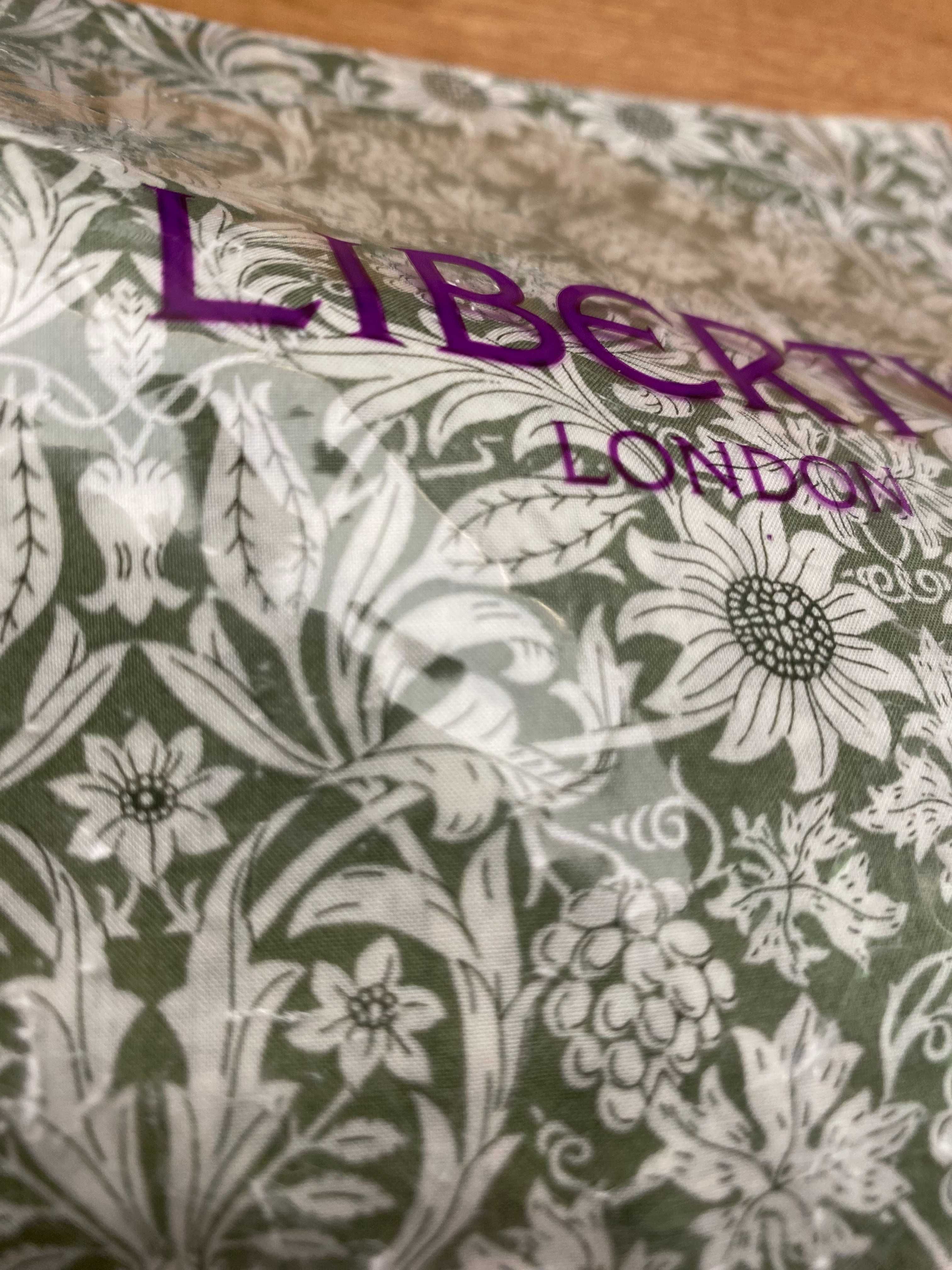 liberty williammorris london morris kwiaty artdeco chusteczka #nowa