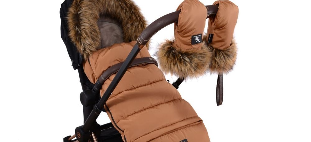 Śpiworek combi 3w1 z rękawicami Cottonmoose