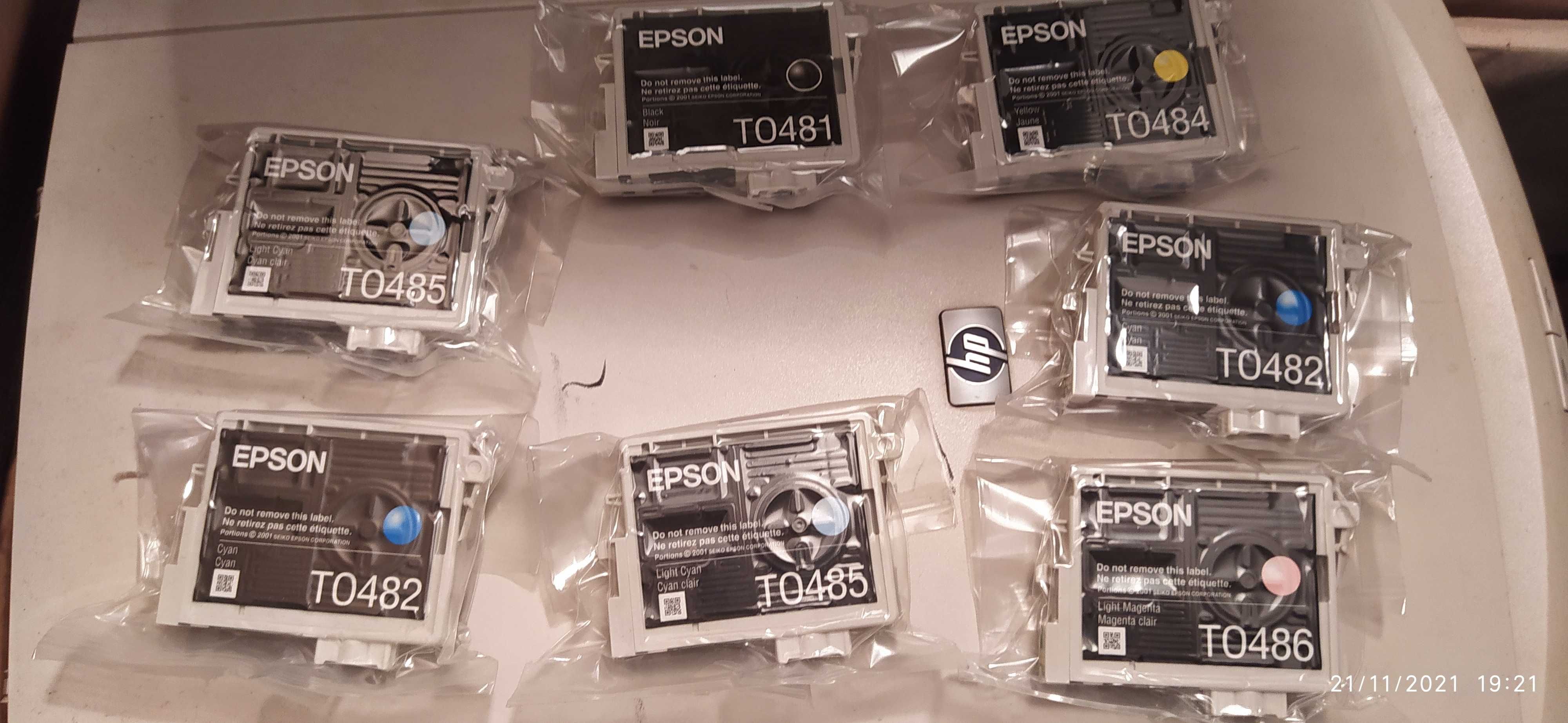 Tinteiros Epson, novos, originais e embalados, pela melhor oferta.