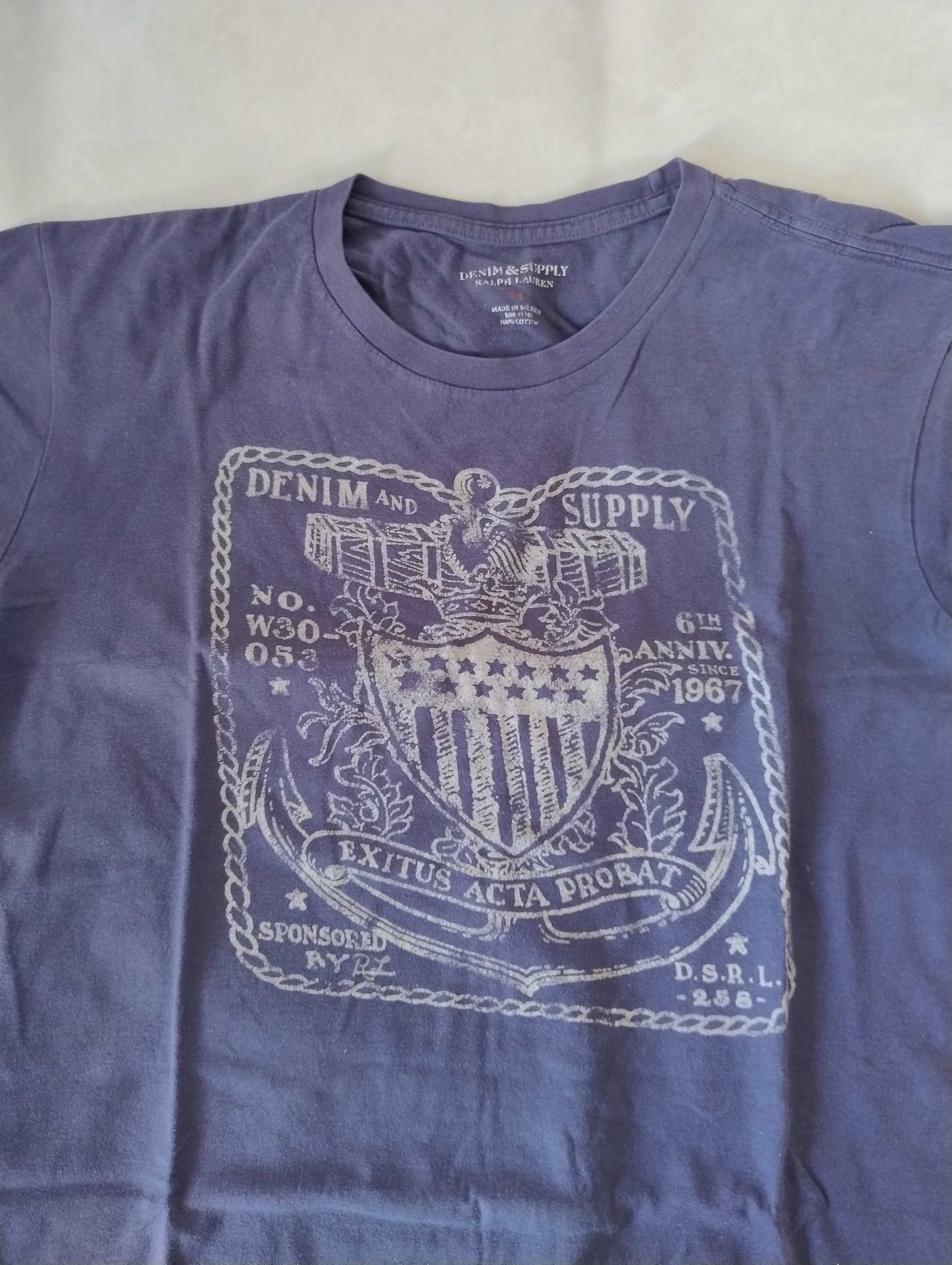 Koszulka męska t-shirt bluzka Ralph Lauren Denim & Supply M Mexico USA