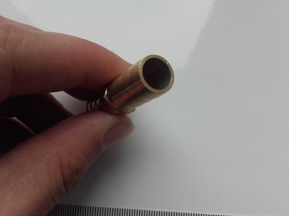 Łącznik węża ogrodowego, metalowy mosiężny prosty łącznik, złączka