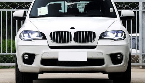 Lampy przednie LED do BMW X5 E70 od 2007 - 2013 DRL HID