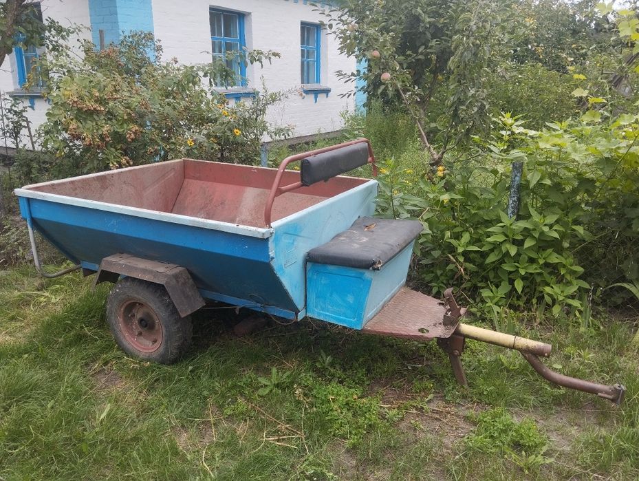 Продам причіп до мотоблока. Чудовий стан. Торг!